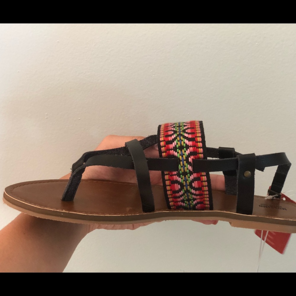 Mossimo Supply Co. Black Sonora Sandals